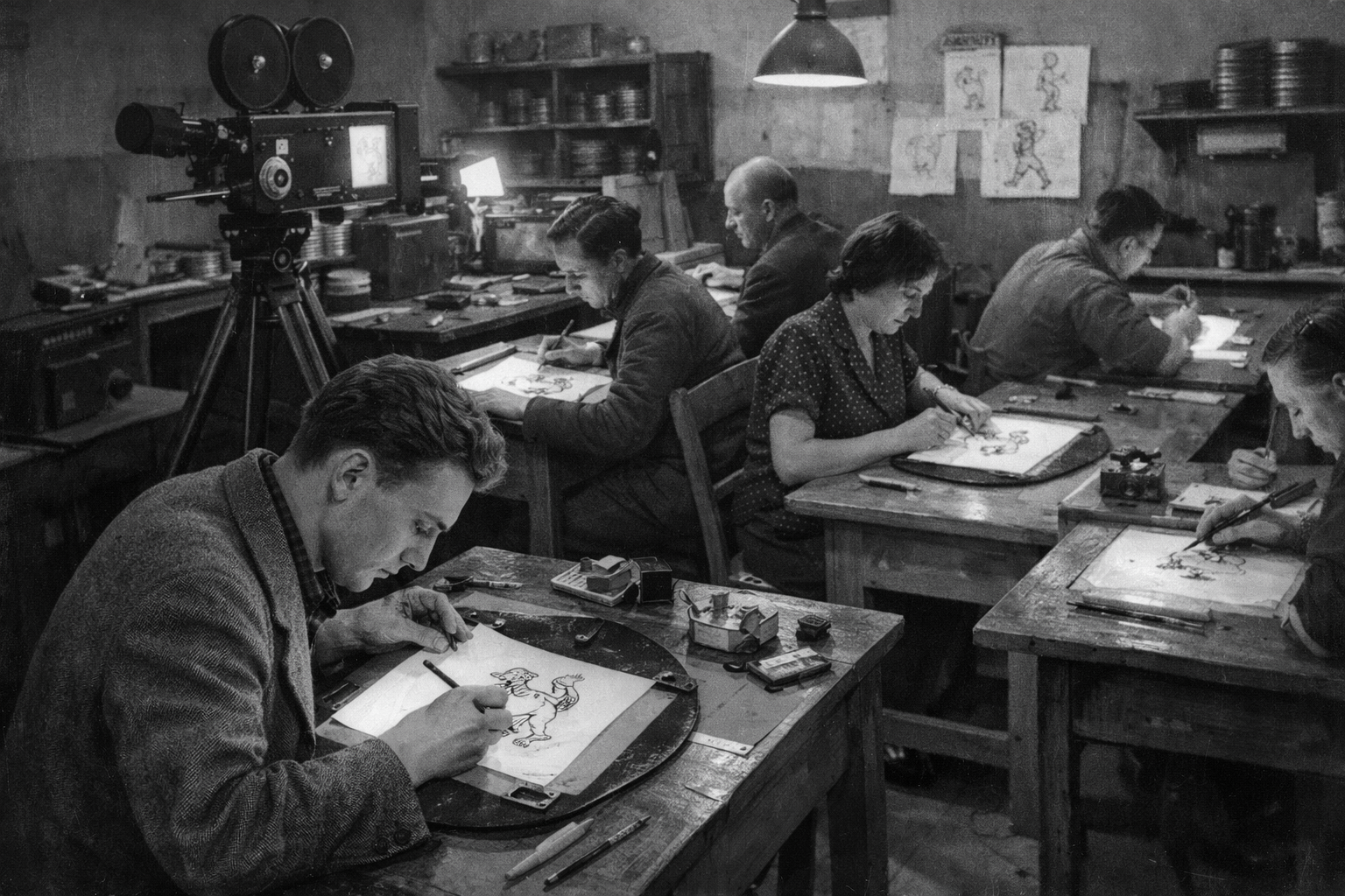 Wczesna pracownia animacji filmowej w powojennej Polsce